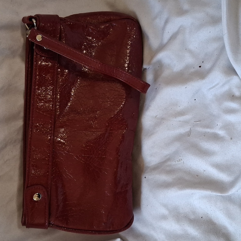 Elegant Burgundy Clutch